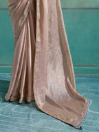 Mauve Saree view 3