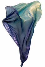 Navy Blue Two Tone Satin Silk Ready to Wear Drape Saree - Naksh Creation