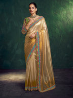 Gold Traditional Saree