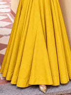 Matching soft roman silk pocketed skirt and net dupatta for Blush Pink Lehenga