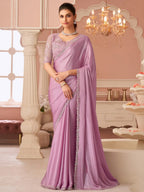 Pink Saree